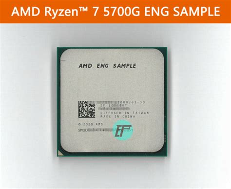 Amd Ryzen G Cezanne Zen Desktop Apu On Sale At Ebay Cores