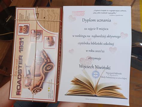 Najaktywniejsi Czytelnicy Biblioteki Szkolnej Szko A Podstawowa Nr