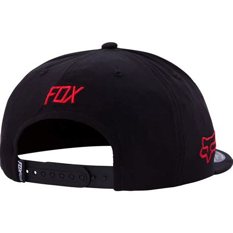 Fox Pit Hrc Honda Tech Hat Black Sixstar Racing