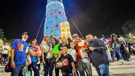 Anzoátegui inició las fiestas decembrinas con encendido de la navidad 2022