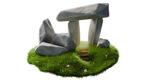 Blender 4 Stylized Stone Geometry Node Blender Market