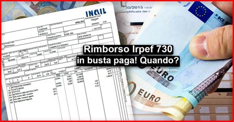 Rimborso Irpef Fino A Euro Nella Busta Paga Cos E A Chi Spetta