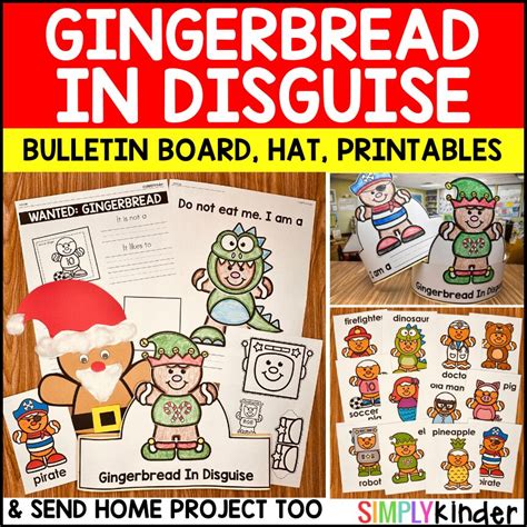 Disguise A Gingerbread Man Writing And Craft Gingerbread In Disguise