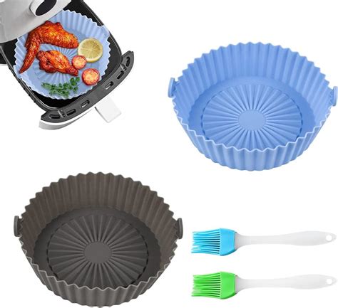 Pi Ces Moule Silicone Air Fryer Accessoires Accessoires En Silicone