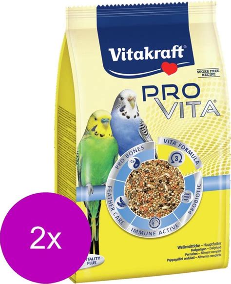 Vitakraft Pro Vita Parkiet Vogelvoer X G Bol