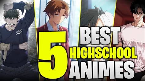 Top Best Highschool Animes Teen Anime Wind Breaker Lookism Cote