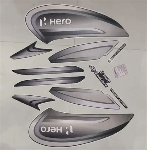 Vinyl Hero Splendor Bike Sticker at Rs 998/set in Aurangabad | ID ...