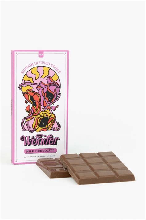 Wonder Psilocybin Chocolate Bar Milk Chocolate G Magic Mushrooms