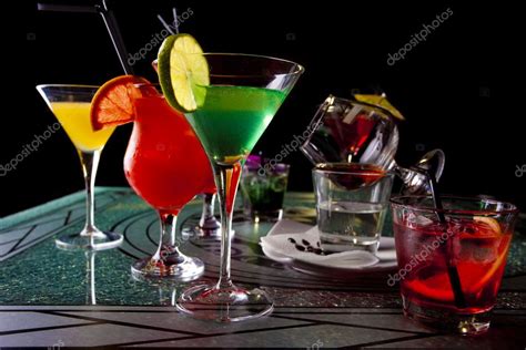 Colorful cocktails — Stock Photo © darknula #3137685