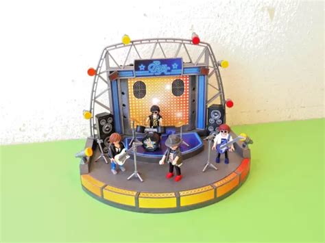 PLAYMOBIL 5602 POPSTARS Stage PMMC City Life 2013 2 EUR 69 95