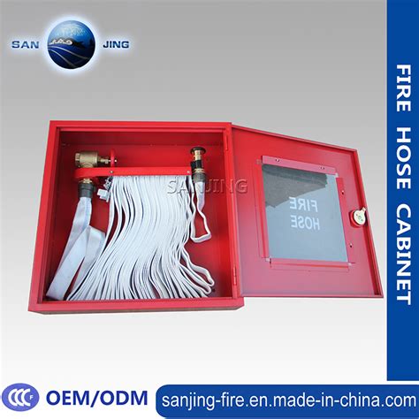 China Fire Hose Reel Cabinet With Glass Door China Red Metal Fire Hose Reel Cabinet Fire Hose