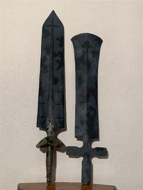 Astas Anti Magic Swords Bundle Black Clover Full Scale Etsy Uk