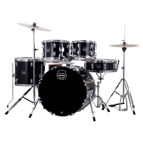 Mapex Comet The New Tornado Compact 20 Fusion Drum Kit Black