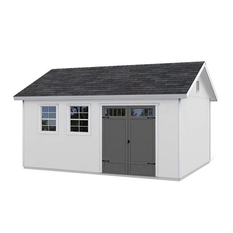 Handy Home Scarsdale 12 Ft W X 16 Ft D Wood Storage Shed Wayfair