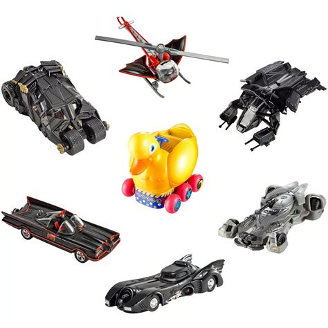 DC Comics Hot Wheels Premium Scale Batman Favorites OFF