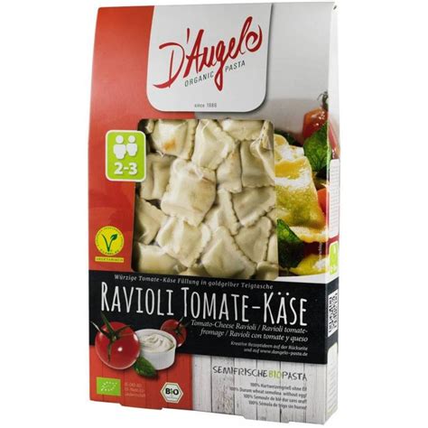 Ravioli Cu Rosii Si Branza Eco Bio 250g D Angelo Minuneanaturii Ro