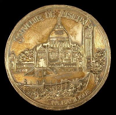 MÉDAILLE SOUVENIR DE la Basilique Sainte Thérèse de Lisieux Basilica