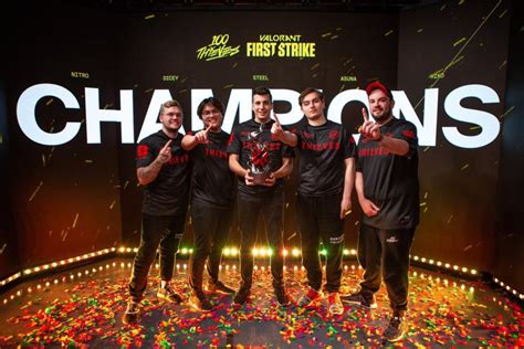 Esport Valorant Heretics Et 100 Thieves Champions Du First Strike