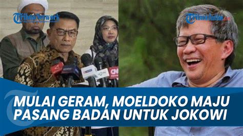 Mulai Geram Rocky Gerung Dalam Masalah Moeldoko Akhirnya Maju Pasang