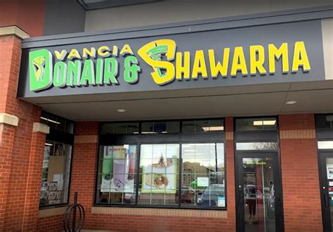 Vancia Donair And Shawarma Local Website Design And Digital Business