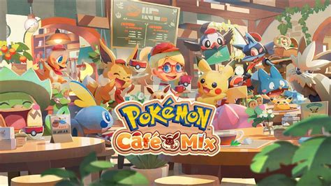 공식 「pokémon Café Mix」 최초 공개 영상 Youtube