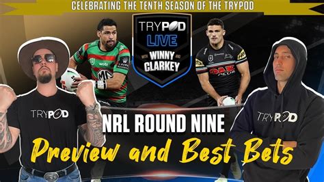 🎧 Trypod Live 🖲 🏉💰nrl Round 9 Preview💰🏉 Youtube