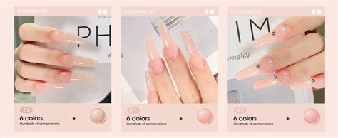 Amazon Larvall Beautpal Nude Gel Polish Set Milky Nude Sheer Pink Jelly Gel Polish Nail