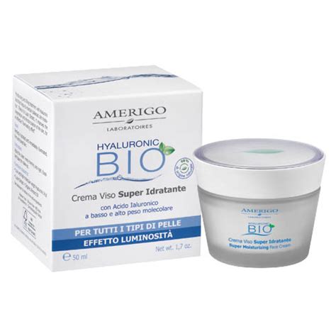 Amerigo Hyaluronic Bio Crema Viso Super Idratante Profumerie Pasquini