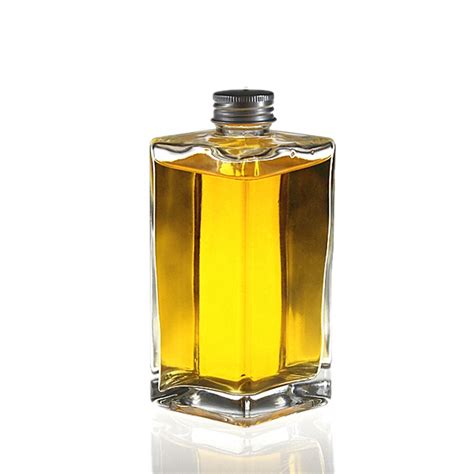 300ml Hot Sale Empty Square Glass Bottle High Quality Square Glass Bottlesquare Glass Bottle