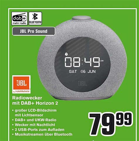 Radiowecker Mit Dab Horizon 2 Jbl Angebot Bei Alphatecc 1Prospekte De