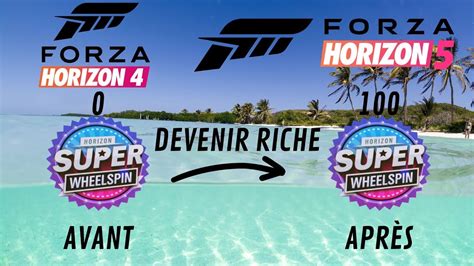 SUPER TIRAGES à l infini sur Forza Horizon 4 5 YouTube