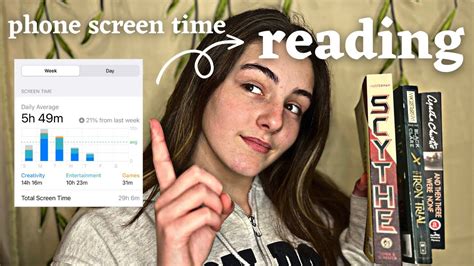 Swapping My Phone Screen Time For Readingand Failing Miserably YouTube