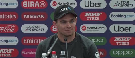 4 June - Oval - New Zealand player Tom Latham pre-match press conference