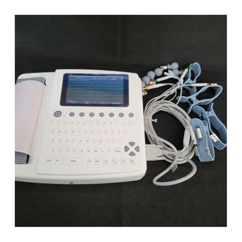 Rayman 12 Channel 12 Leads Digital Electro Cardiograph ECG Machine