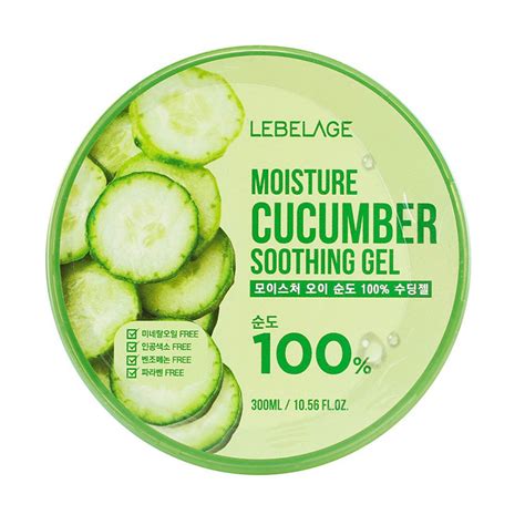 LEBELAGE MOISTURE CUCUMBER 100 SOOTHING GEL 300ml