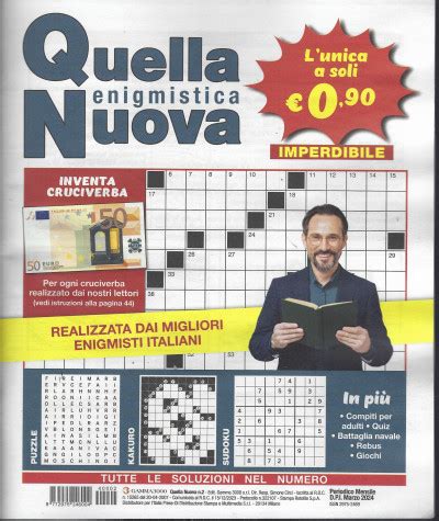 Quella Enigmistica Nuova N Marzo Italiano Edicola Shop