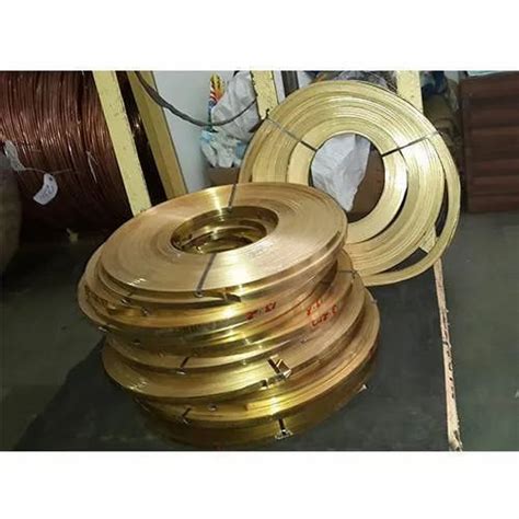 Gold Colour Brass Strips 019mm Circle At Rs 725kg In Rajkot Id 24415985573