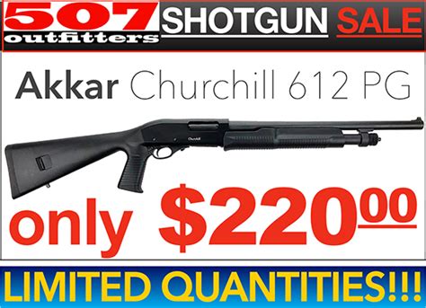 Akkar 612 PG 12 Gauge Shotgun – 507 Outfitters