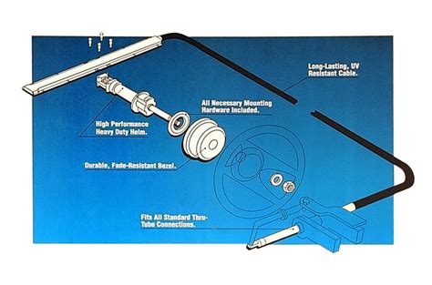 Teleflex Ss12710 Original The Rack 10 Boat Rack And Pinion Steering S