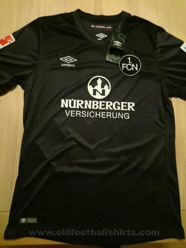 Nurnberg Third football shirt 2016 2017 Sponsored by Nürnberger