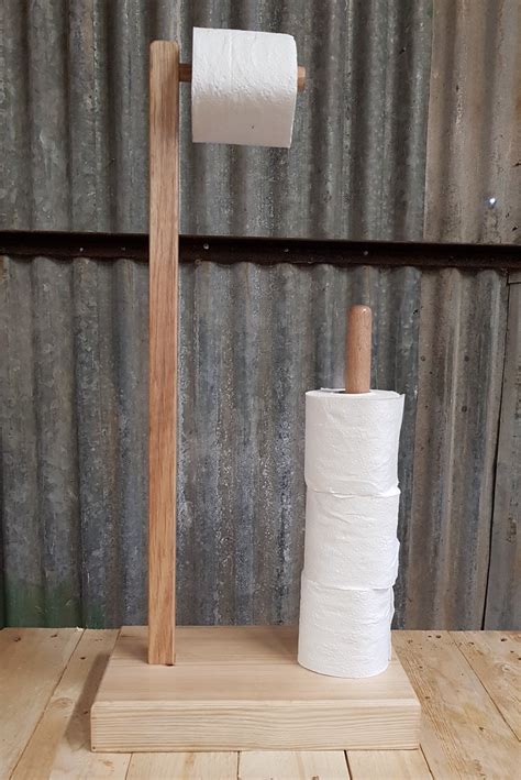 Toilet Roll Holder Free Standing Etsy