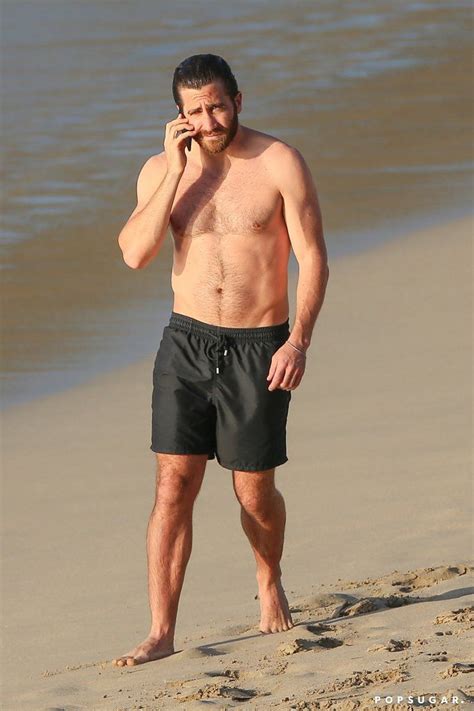 Please Enjoy These Really Hot Shirtless Photos Of Jake Gyllenhaal On The Beach Jake Gyllenhaal