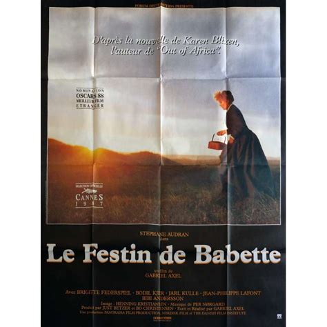 BABETTE'S FEAST Movie Poster