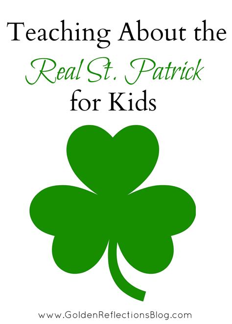 Teaching The Real Story Of St Patrick For Kids Activities And