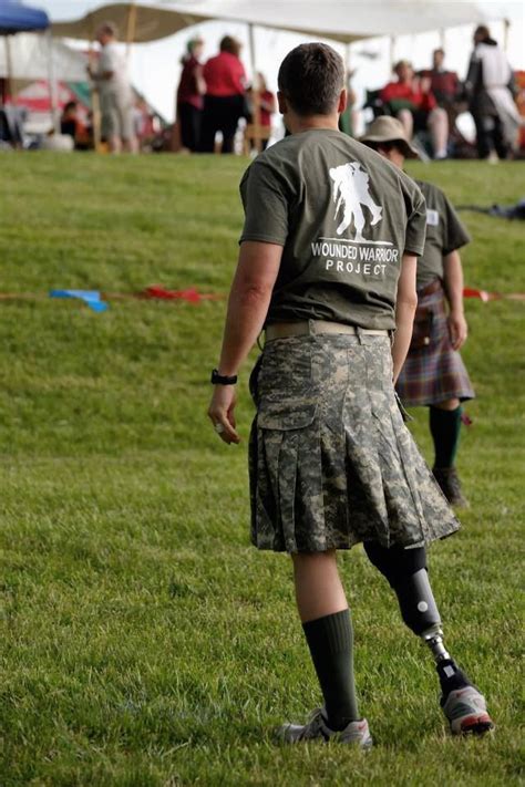 Wounded Warrior Kilt Men In Kilts Scotland Kilt Scottish Kilts