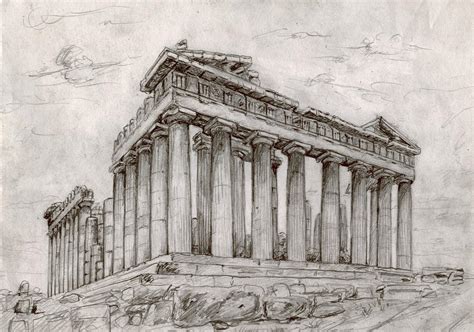 The Parthenon Temple By Adrian On Deviantart