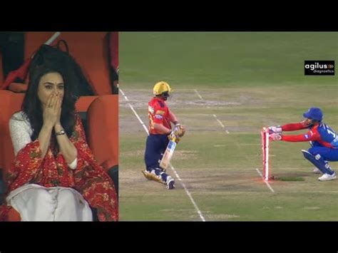 Preity Zinta Shocked After Seeing Rishabh Pant Briliant Stumping To