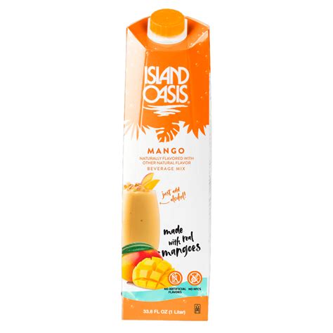 Concentrado Island Oasis Mango Botella 1 Litro