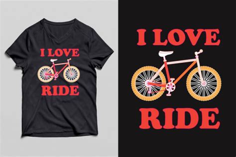 I Love Ride T Shirt Design Graphic By Mdrasel00 · Creative Fabrica