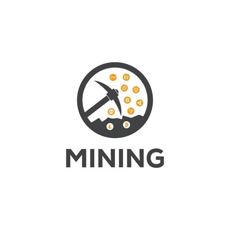 Mining Logo Design Vector Image 5527952 Vector Art At Vecteezy